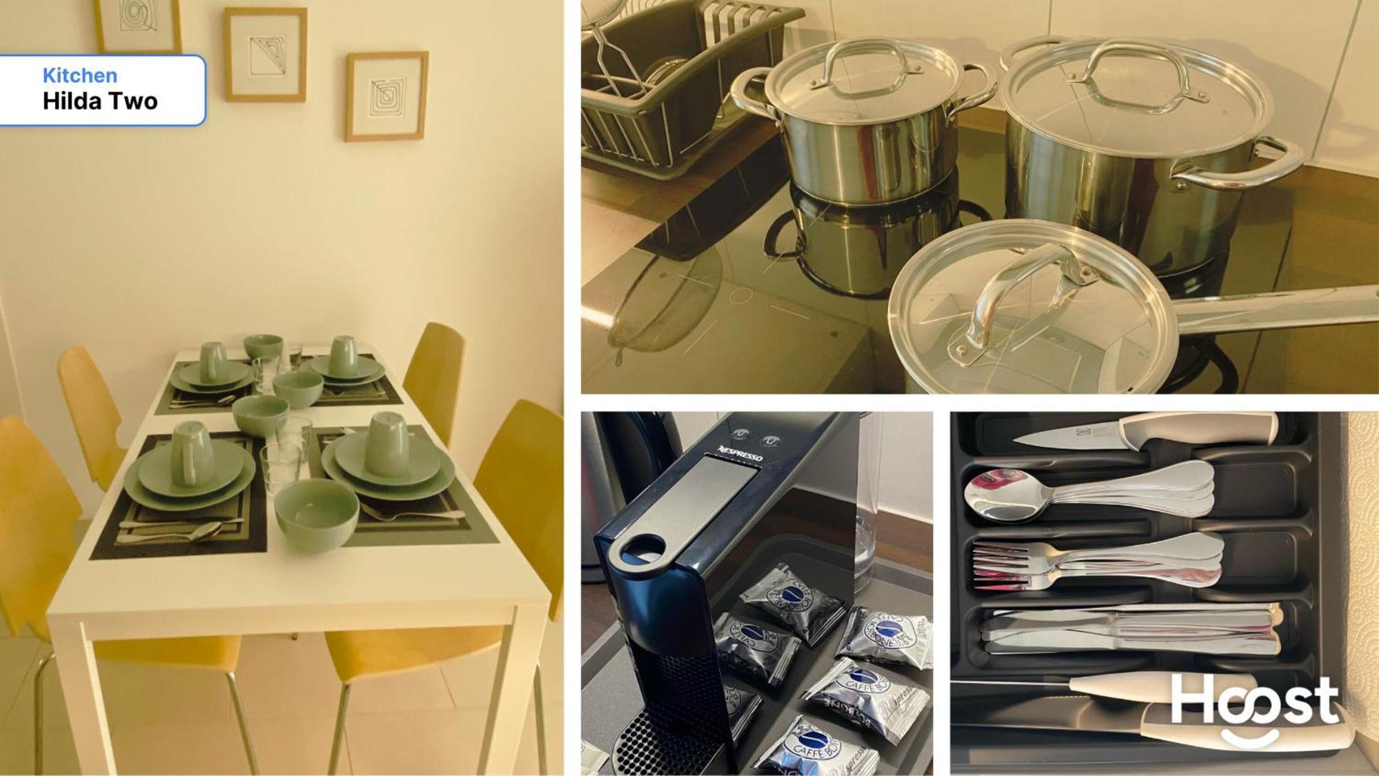 H2 With 3,5 Rooms, 2Br, Living Room And Kitchen, Central And Quite Zúrich Exterior foto